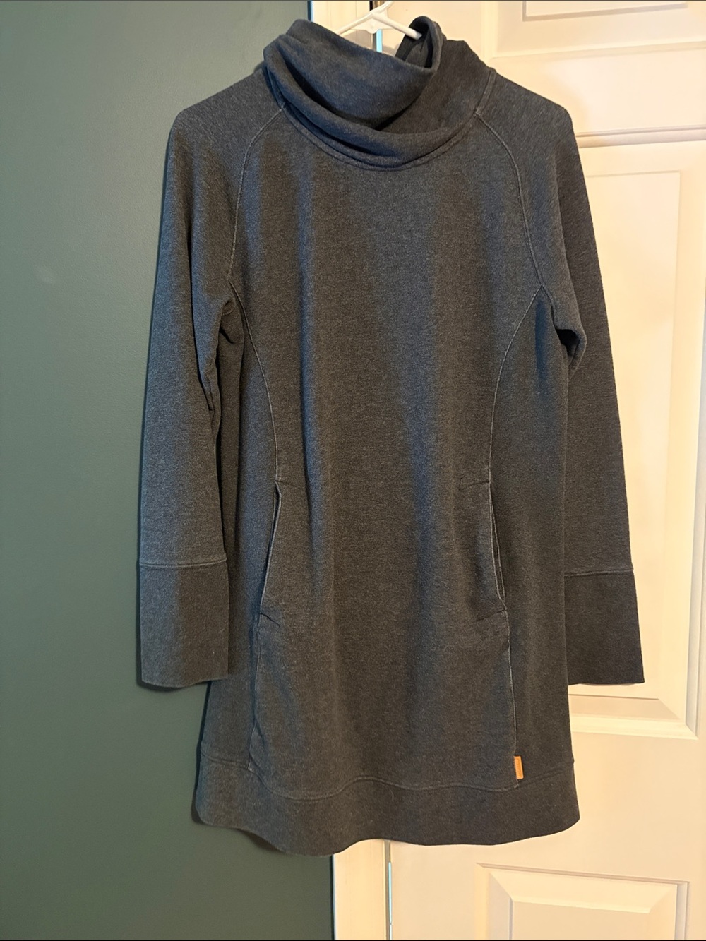 Merrell Black Hoodie with Orange Loop Accent